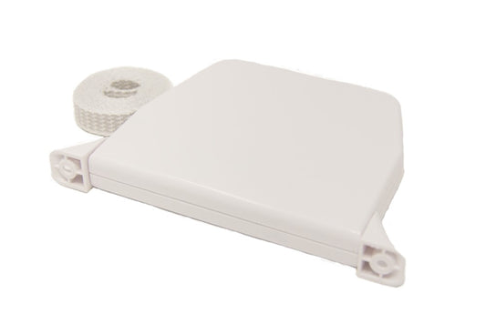 Mini-Aufschraubschwenkwickler braun, schmal, 5 m Gurt