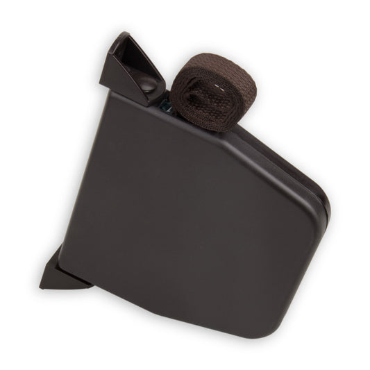 Mini-Aufschraubschwenkwickler braun, schmal, 5 m Gurt
