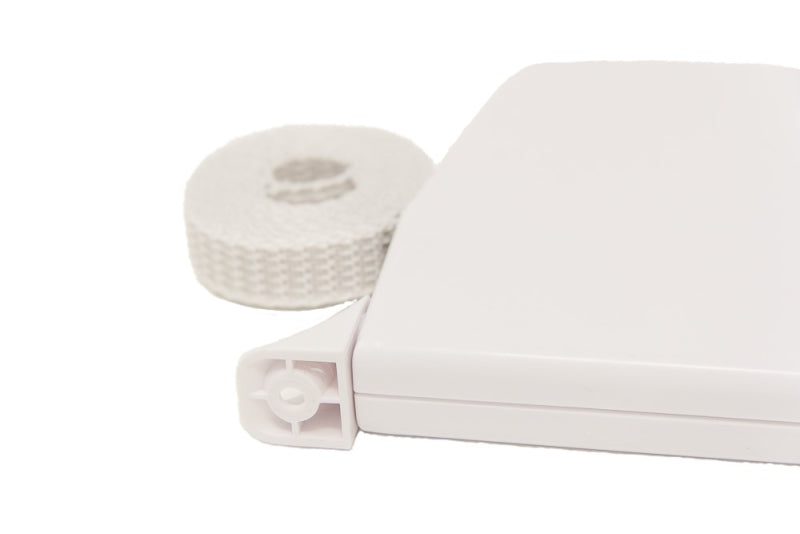 Mini-Aufschraubschwenkwickler braun, schmal, 5 m Gurt