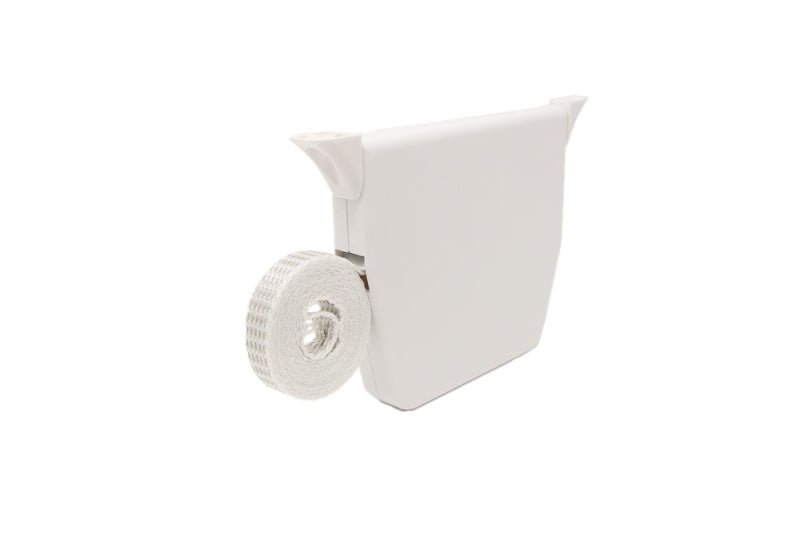 Mini-Aufschraubschwenkwickler braun, schmal, 5 m Gurt